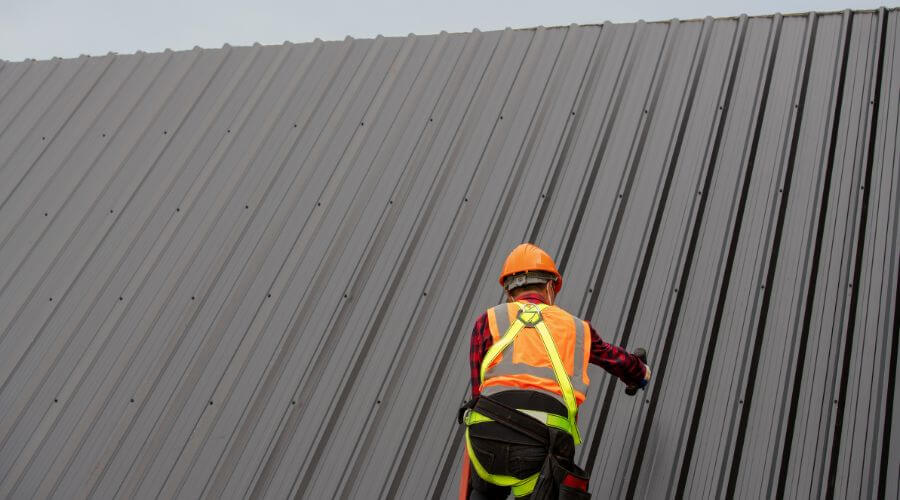 Professional metal roof installation services in Elsberry, MO